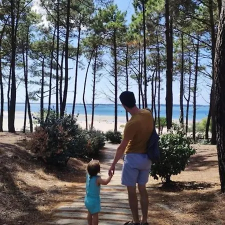 Appt 3 P Rez De Jardin, Proche Plage Pereire بيت للعطل آركاشو